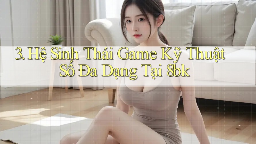 3. Hệ Sinh Thái Game Kỹ Thuật Số Đa Dạng Tại 8bk