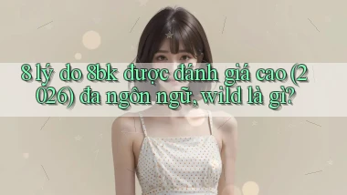 8 lý do 8bk được đánh giá cao (2026) đa ngôn ngữ, wild là gì