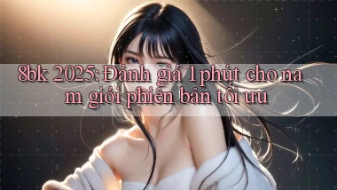 8bk 2025 đánh giá 1 phút cho nam giới phiên bản tối ưu