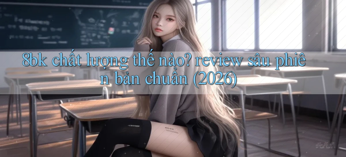 8bk chất lượng thế nào review sâu phiên bản chuẩn (2026)