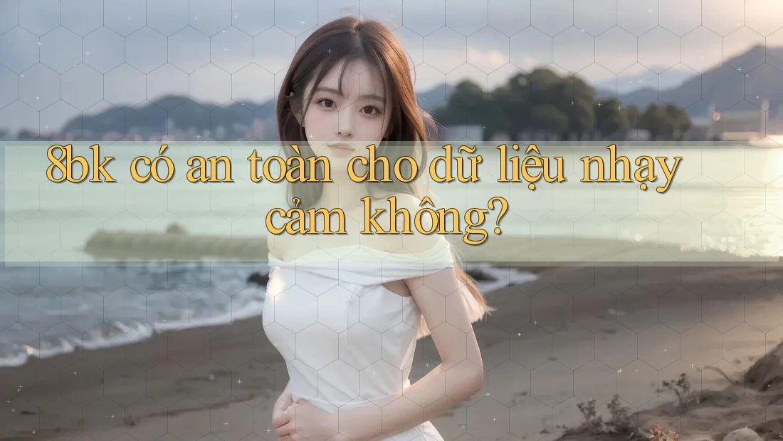 8bk có an toàn cho dữ liệu nhạy cảm không?