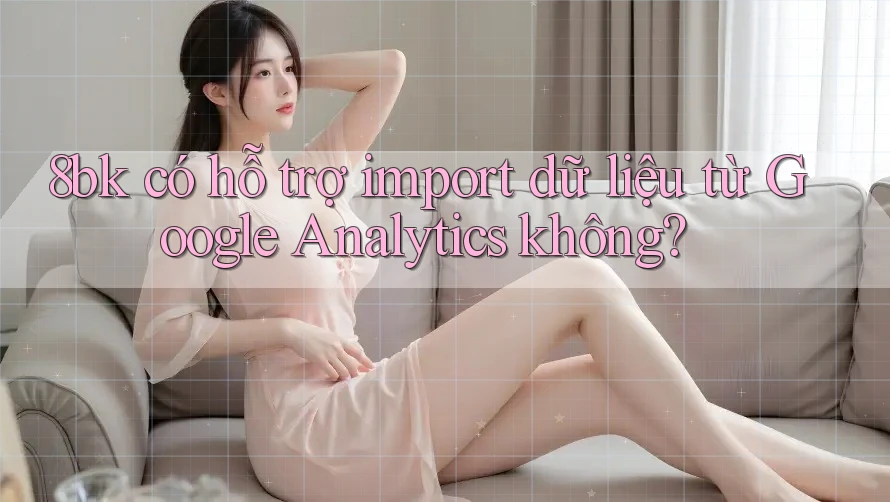 8bk có hỗ trợ import dữ liệu từ Google Analytics không?