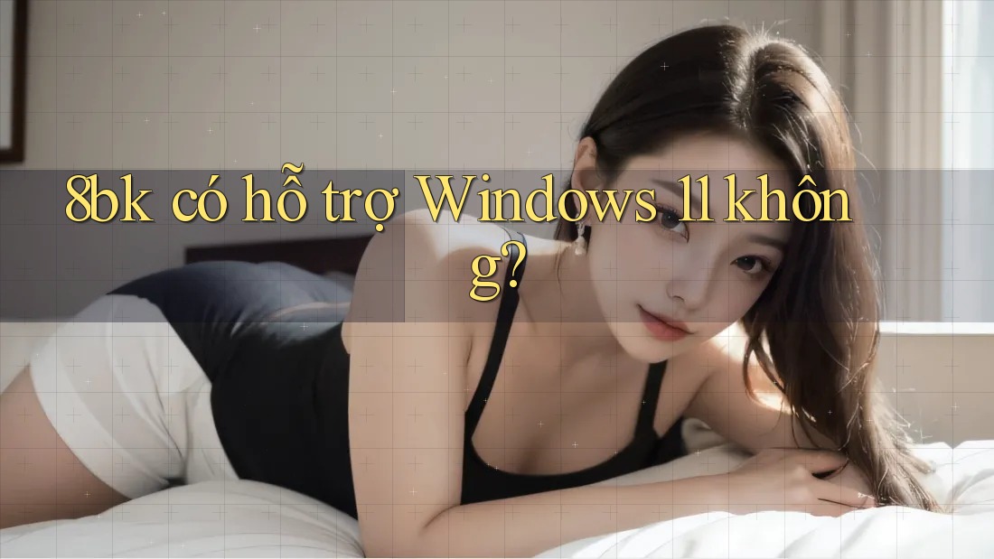 8bk có hỗ trợ Windows 11 không? 8bk có hỗ trợ Windows 11 không?