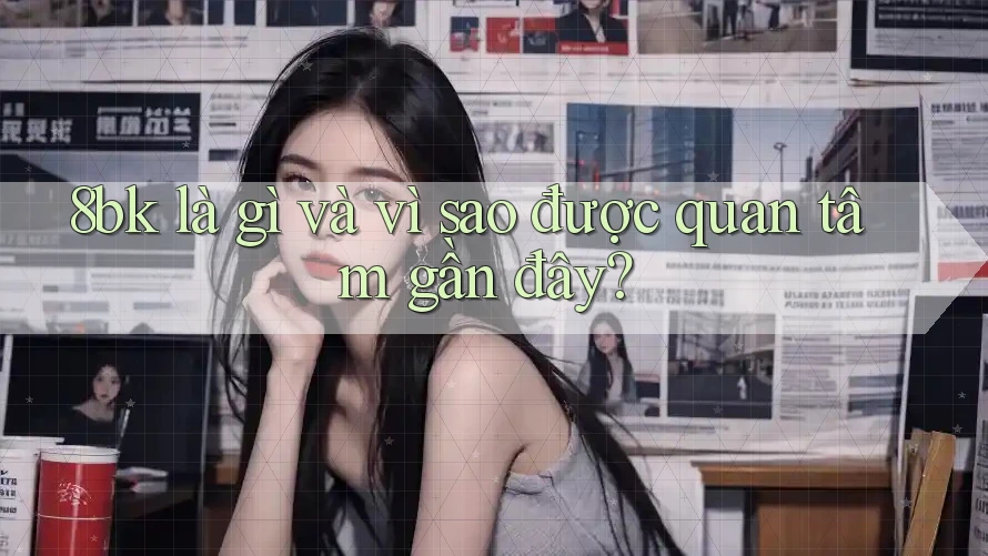 8bk là gì và vì sao được quan tâm gần đây?