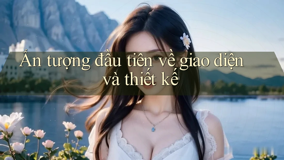 Ấn tượng đầu tiên về giao diện và thiết kế Ấn tượng đầu tiên về giao diện và thiết kế