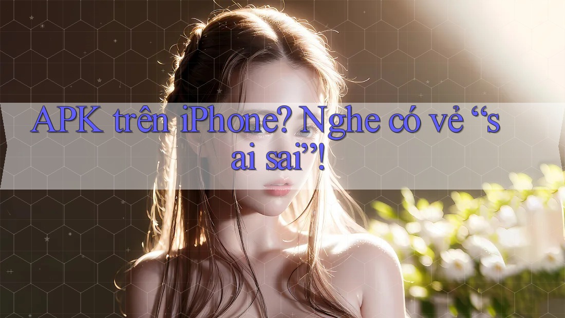 APK trên iPhone? Nghe có vẻ “sai sai”!