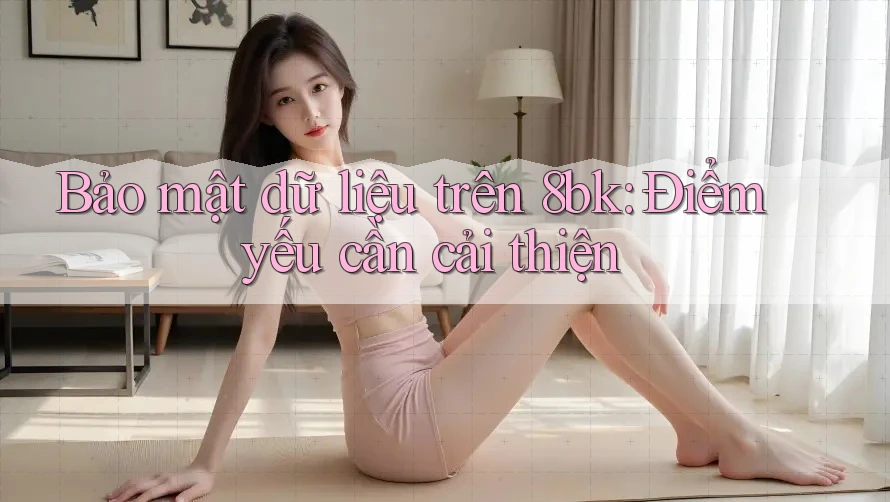 Bảo mật dữ liệu trên 8bk: Điểm yếu cần cải thiện