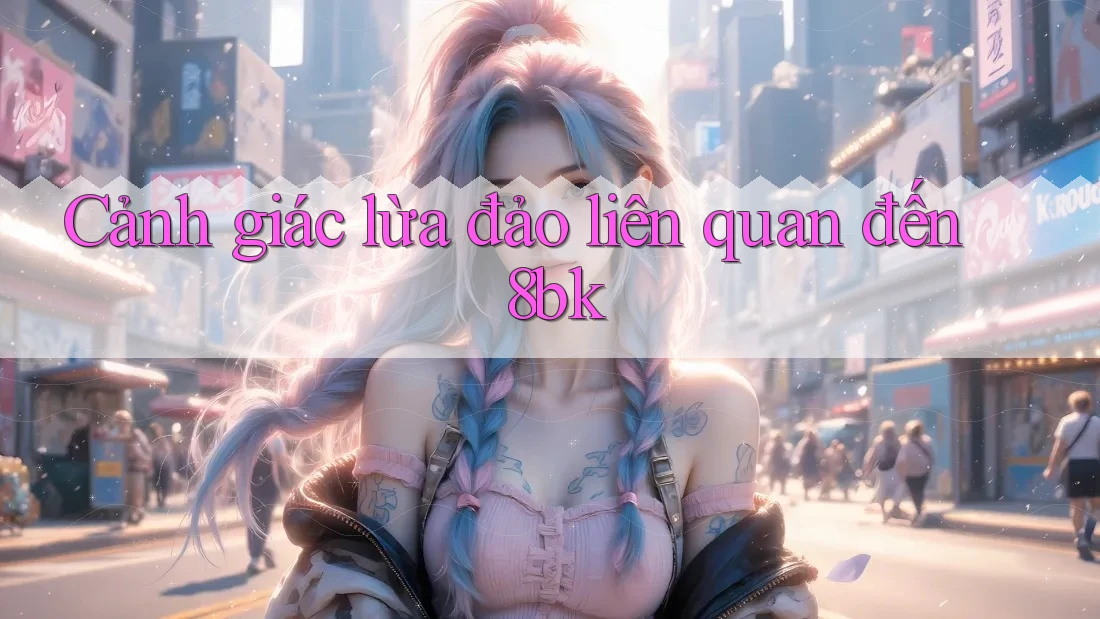 Cảnh giác lừa đảo liên quan đến 8bk