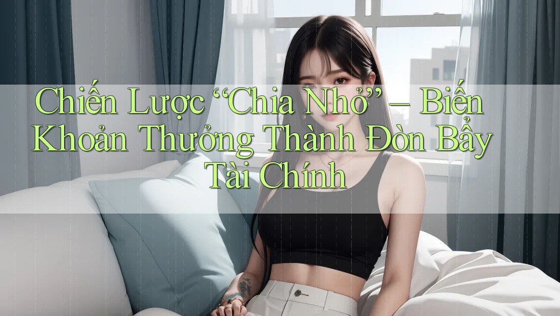 Chiến Lược “Chia Nhỏ” – Biến Khoản Thưởng Thành Đòn Bẩy Tài Chính Chiến Lược “Chia Nhỏ” – Biến Khoản Thưởng Thành Đòn Bẩy Tài Chính