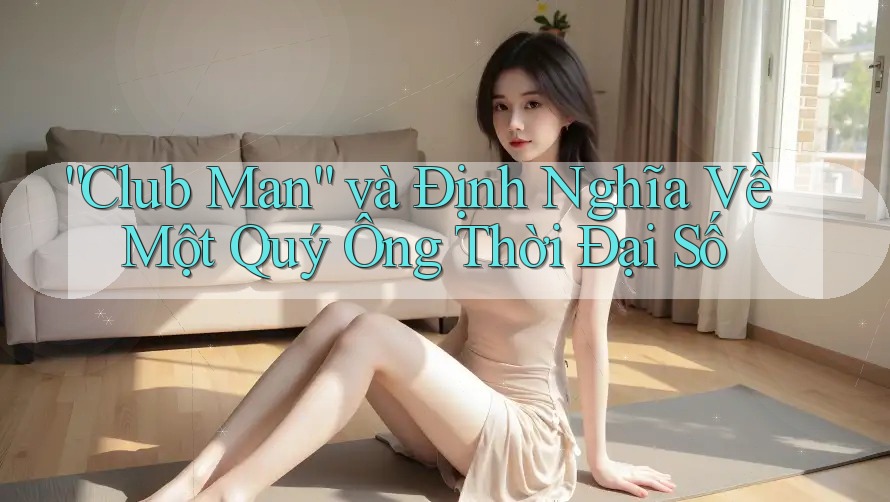 “Club Man” và Định Nghĩa Về Một Quý Ông Thời Đại Số “Club Man” và Định Nghĩa Về Một Quý Ông Thời Đại Số