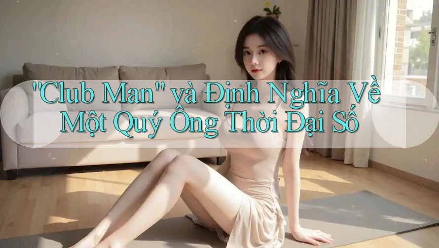 “Club Man” và Định Nghĩa Về Một Quý Ông Thời Đại Số “Club Man” và Định Nghĩa Về Một Quý Ông Thời Đại Số