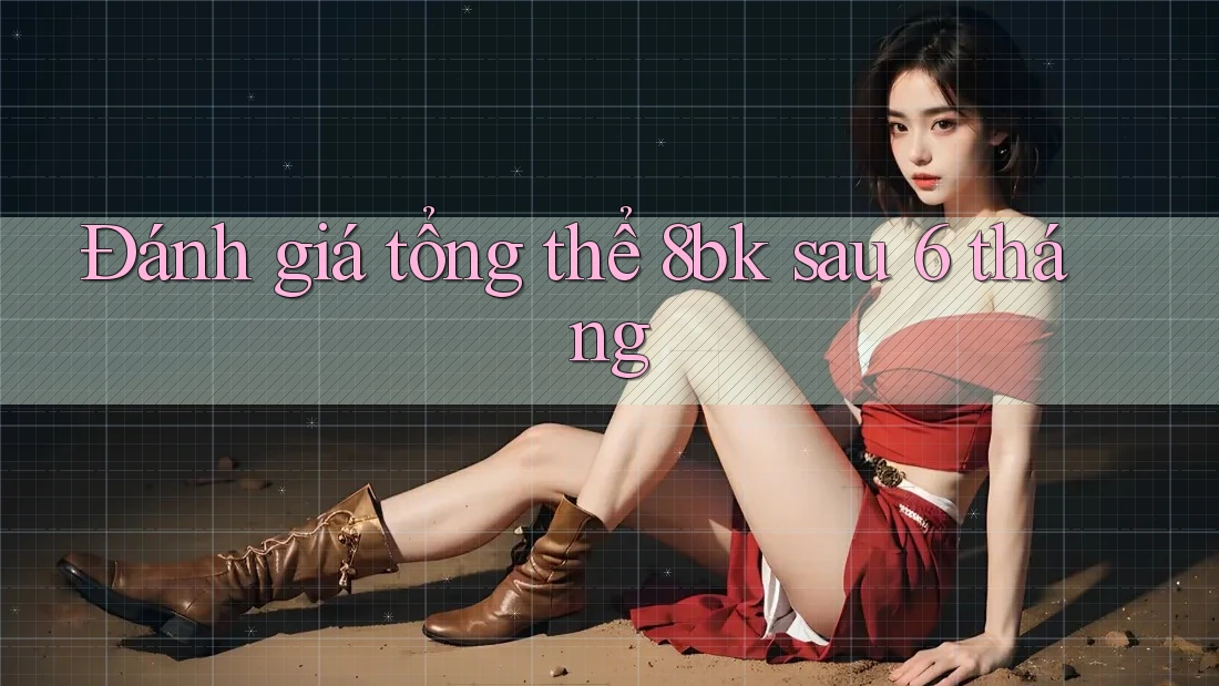 Đánh giá tổng thể 8bk sau 6 tháng