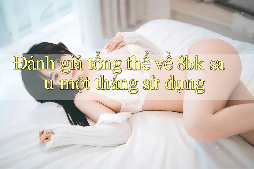 Đánh giá tổng thể về 8bk sau một tháng sử dụng