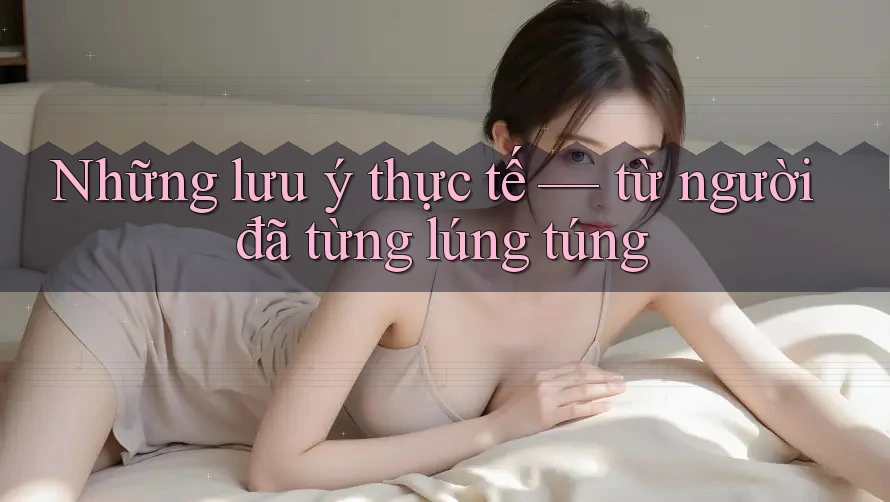Những lưu ý thực tế — từ người đã từng lúng túng