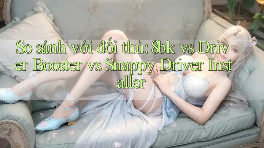 So sánh với đối thủ: 8bk vs Driver Booster vs Snappy Driver Installer So sánh với đối thủ: 8bk vs Driver Booster vs Snappy Driver Installer