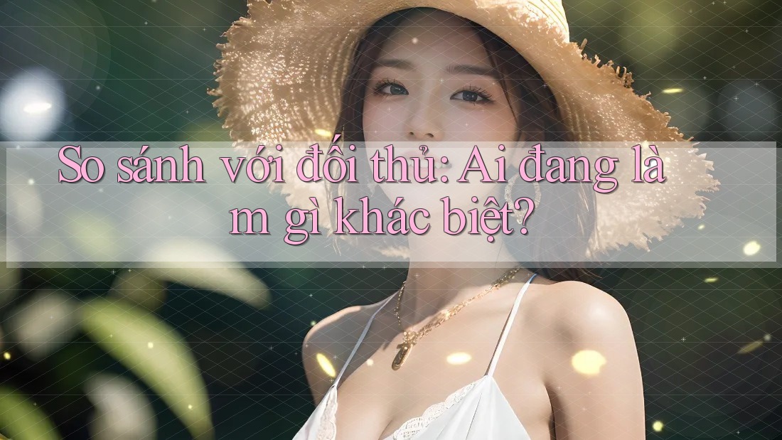 So sánh với đối thủ: Ai đang làm gì khác biệt?