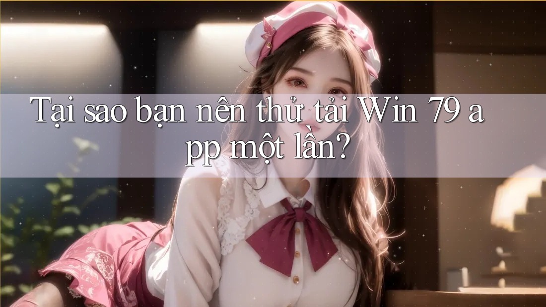 Tại sao bạn nên thử tải Win 79 app một lần? Tại sao bạn nên thử tải Win 79 app một lần?