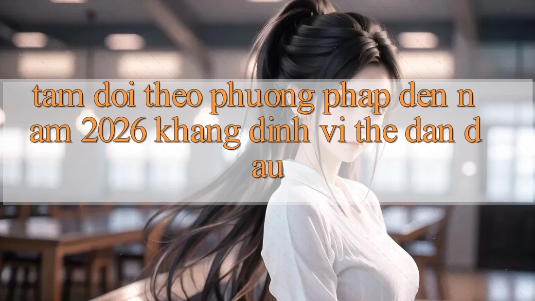 Tầm Dõi theo Phương pháp Đến Năm 2026: Khẳng Định Vị Thế Dẫn Đầu Tầm Dõi theo Phương pháp Đến Năm 2026: Khẳng Định Vị Thế Dẫn Đầu