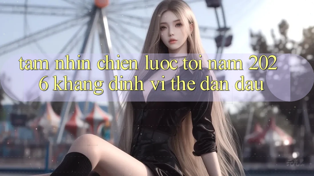 Tầm Nhìn Chiến Lược Tới Năm 2026: Khẳng Định Vị Thế Dẫn Đầu