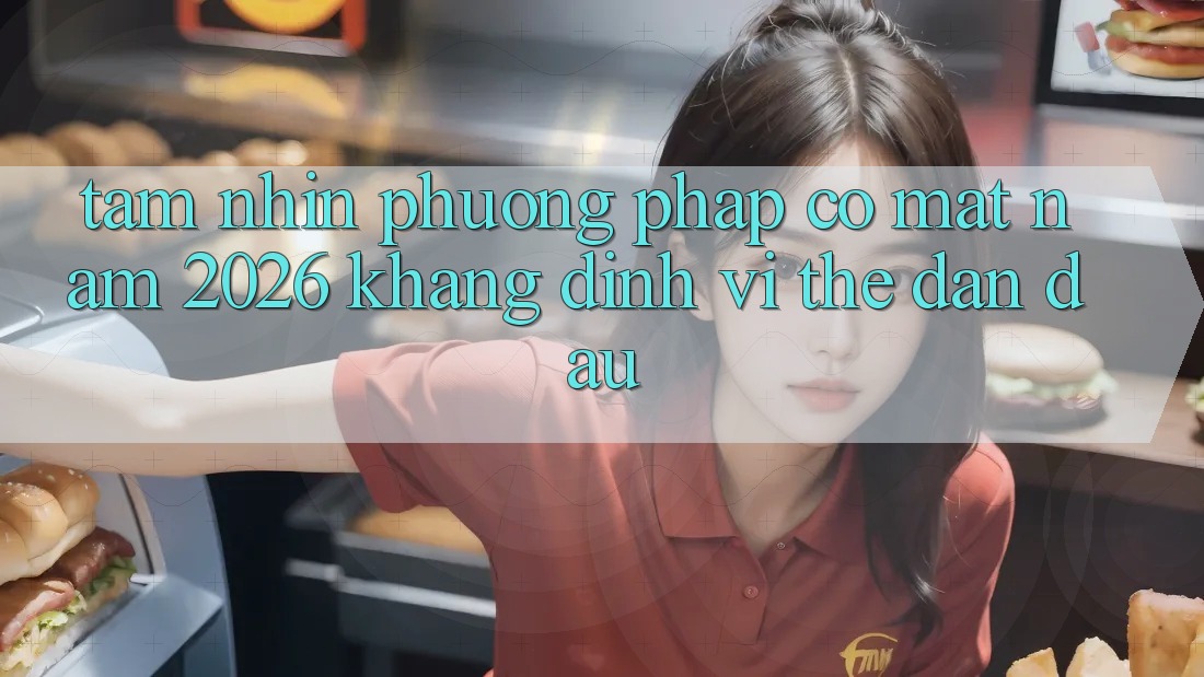 Tầm Nhìn Phương pháp Có mặt Năm 2026: Khẳng Định Vị Thế Dẫn Đầu