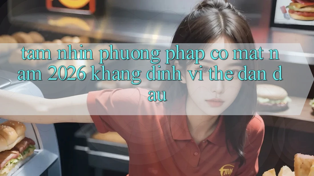 Tầm Nhìn Phương pháp Có mặt Năm 2026: Khẳng Định Vị Thế Dẫn Đầu
