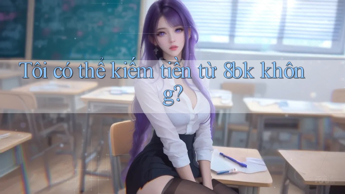 Tôi có thể kiếm tiền từ 8bk không? Tôi có thể kiếm tiền từ 8bk không?