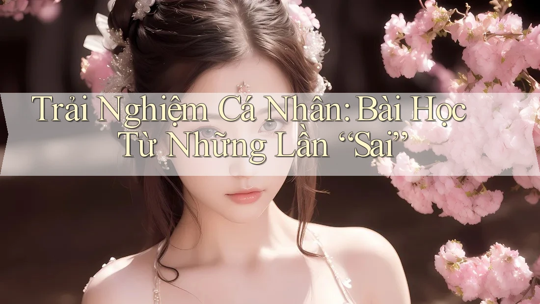 Trải Nghiệm Cá Nhân: Bài Học Từ Những Lần “Sai” Trải Nghiệm Cá Nhân: Bài Học Từ Những Lần “Sai”