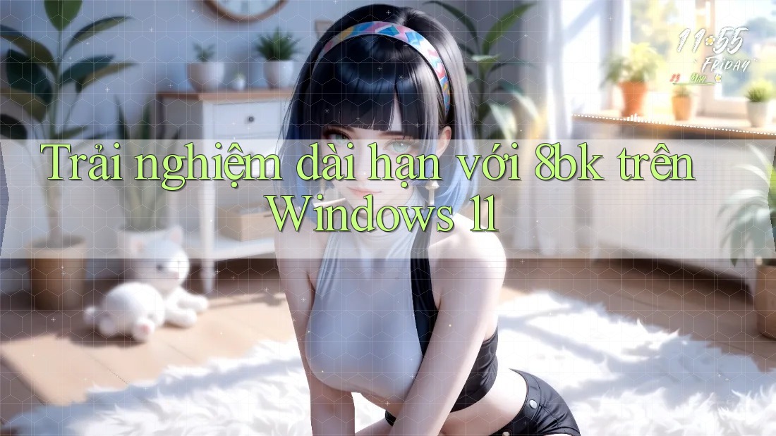 Trải nghiệm dài hạn với 8bk trên Windows 11