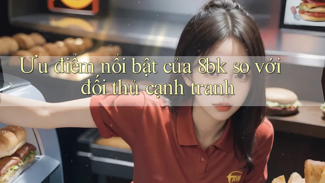 Ưu điểm nổi bật của 8bk so với đối thủ cạnh tranh
