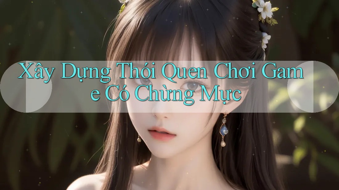 Xây Dựng Thói Quen Chơi Game Có Chừng Mực