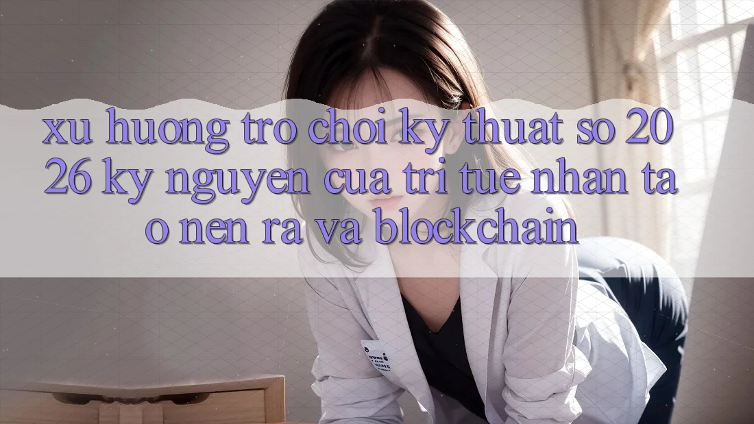 Xu Hướng Trò chơi Kỹ Thuật Số 2026: Kỷ Nguyên Của Trí Tuệ Nhân Tạo nên ra Và Blockchain